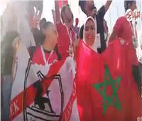 فيديو.. الجماهير المصرية تؤازر «بوطيب» أمام ناميبيا في ستاد السلام