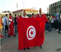 مشجعو تونس من السويس: التنظيم «باهي».. وطلاب أنجولا سعداء بالتشجيع