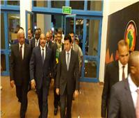 الرئيس الموريتاني يحضر مباراة منتخب بلاده في ستاد السويس 