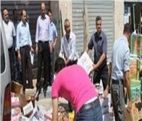 ضبط 9 أطنان مواد غذائية فاسدة في حملة تموينية بالإسكندرية