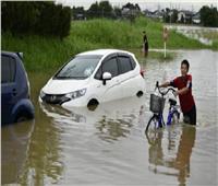 فيديو| حصيلة فيضانات اجتاحت جنوب اليابان