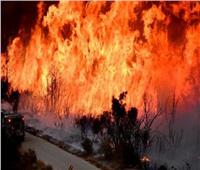 إخلاء بلدة يونانية من سكانها لاقتراب حريق غابات هائل