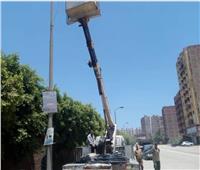 صور| إطلاق مبادرة «الهرم منور» بالجيزة
