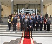 مصر للطيران توقع بروتوكول تعاون مع نادي الجزيرة
