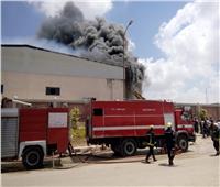 بالصور| اندلاع حريق بمصنع ملابس في الإسكندرية