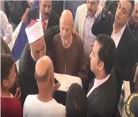 فيديو| أمن بني سويف ينجح في عقد جلسة صلح بين عائلتين