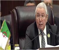 الرئيس الجزائري المؤقت يستقبل فريق قيادة الحوار الوطني الشامل