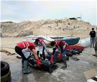 عامل إغاثة: انتشال 55 جثة لمهاجرين من قارب انقلب قبالة ليبيا