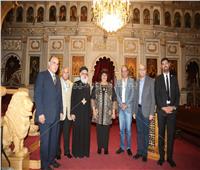 وزيرة الثقافة تفتتح معرض الكتاب الثالث بالكنيسة المرقسية بالإسكندرية