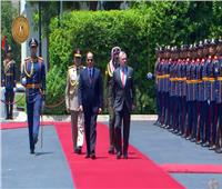 بالفيديو| حفاوة مصرية ومراسم استقبال رسمية للملك عبدالله عاهل الأردن