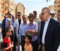 «الجزار» يتفقد مشروع الإسكان الاجتماعي بحي الزيتون بمدينة السادات