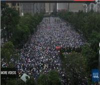 بث مباشر| تواصل الاحتجاجات فى هونج كونج للأسبوع الـ11
