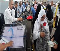 صور| وصول 15000 حاج على «مصر للطيران» منذ إنطلاق جسر العودة