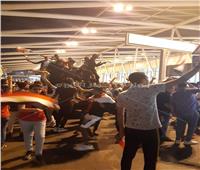 وزير الشباب والرياضة يصل مطار القاهرة لاستقبال أبطال اليد