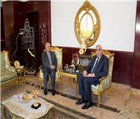 سفير العراق يستقبل رئيس البعثة السورية في القاهرة