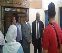 رئيس جامعة الأزهر يتفقد مستشفى الحسين الجامعى ليلا