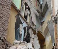 إصابة شخصين إثر انهيار جزء من عقار غرب الإسكندرية