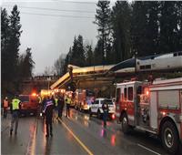إصابة 27 في خروج قطار ركاب عن القضبان في كاليفورنيا 