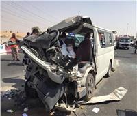إصابة 7 في انقلاب سيارة ميكروباص بطريق إسكندرية الصحراوي