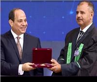 وسام الجمهورية للعلوم والفنون من الطبقة الأولى للدكتور دسوقي عبد الحليم