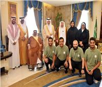 أمير مكة يستقبل منتخب السعودية للبولينج الحائز على «برونزية» العالم