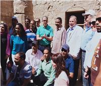 القائم بأعمال السفير الأمريكي: الشراكة مع الآثار تحقق الازدهار لمصر