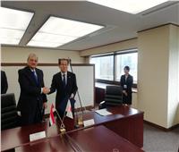 النائب العام يوقع المذكرة الأولى للتعاون القضائي مع نظيره الياباني