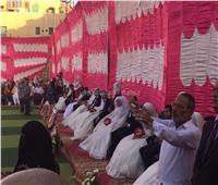 حفل زفاف جماعي لـ20 عريسًا وعروسة بالزقازيق