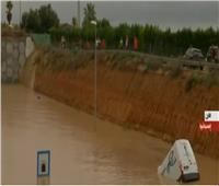 شاهد| فيضانات وسيول جارفة تجتاح مدن إسبانيا