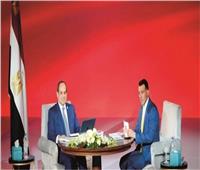 اسأل الرئيس| السيسي: موازنة التعليم في مصر 130 مليار جنيه و80% للأجور