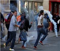 من جديد| تظاهرات «فرنسية» بباريس..والشرطة ترد بالاعتقال والغاز المسيل للدموع
