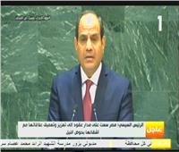 السيسي: مصر نفذت برنامجًا للإصلاح الاقتصادي هو الأضخم في تاريخها