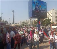 صور| الآلاف ينضمون للمسيرة الحاشدة بالمنصة لدعم الرئيس السيسي