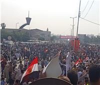 فيديو.. مسيرات حاشدة بشواع القاهرة لدعم الاستقرار وتأييد «السيسي»