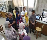 الروبوت يصل علوم القاهرة 