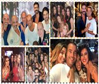 فيديو وصور| النجوم يحتفلون بعيد ميلاد عمرو دياب