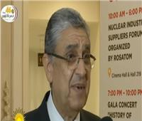 فيديو| وزير الكهرباء: نستهدف 35% مشاركة مصرية بالضبعة النووية