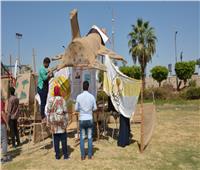 بانوراما حرب أكتوبر في مخيم كشفي ضمن إحتفالات جامعة أسيوط بالنصر المجيد