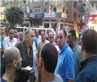 صور| تنفيذ 4 قرارات إزالة خلال حملة مكبرة بالإسكندرية