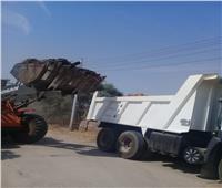 رفع 7 طن مخلفات من الطرق بمدينة الزينية في الأقصر