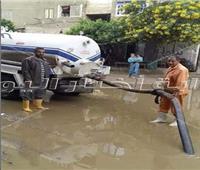 رئيس مدينة شبين القناطر: شفط مياه الأمطار على مدار اليوم