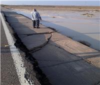 إصلاح أضرار السيول في الحسنة بوسط سيناء