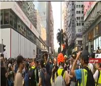بث مباشر| احتجاجات ضد الشرطة وعمليات اعتقال المتظاهرين بهونج كونج