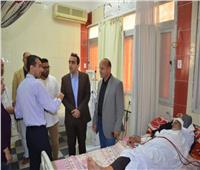 نائب محافظ الإسماعيلية يتفقد المستشفى المركزي والمساكن البدوية بالقنطرة شرق