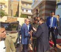  صور| مساعد رئيس الجمهورية يتفقد أعمال تطوير وتنمية بحيرة قارون