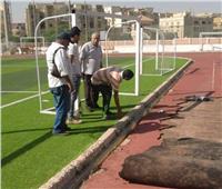 بدء أعمال تطوير «تراك كرة القدم» بنادي الشيخ زايد