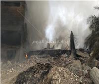 المعاينة الأولية لـ«حريق مصنع أبو حوا»: 5 حالات اختناق وخسائر مادية بالملايين
