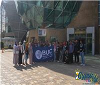 60 طالب وطالبة من جامعة بدر في زيارة لمستشفي 57357