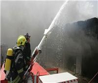 السيطرة على حريق داخل محل تجاري في العتبة دون إصابات