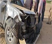 إصابة رئيس مباحث مطار أسيوط في حادث سير   